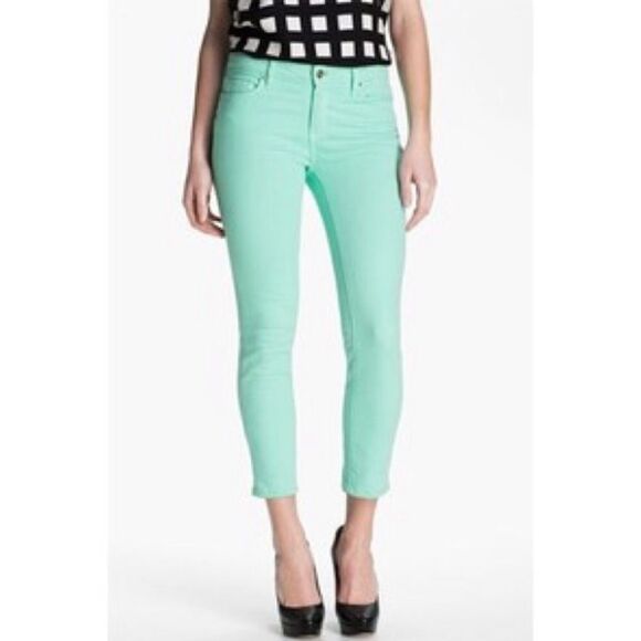 ✨Express Mint Zipper Pants✨ - Picture 1 of 5
